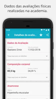 Pro-Treino Aluno android App screenshot 0